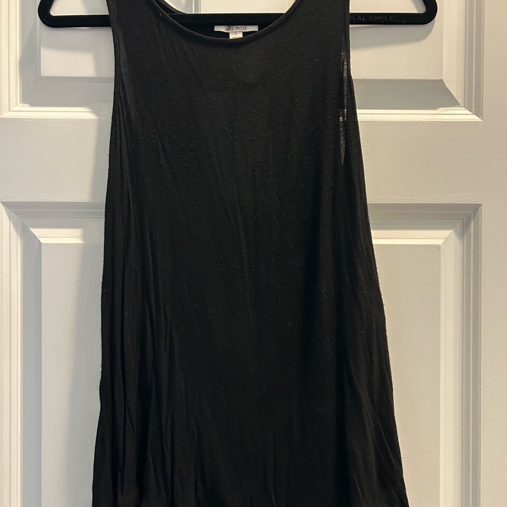Ella Moss Black Tank Top